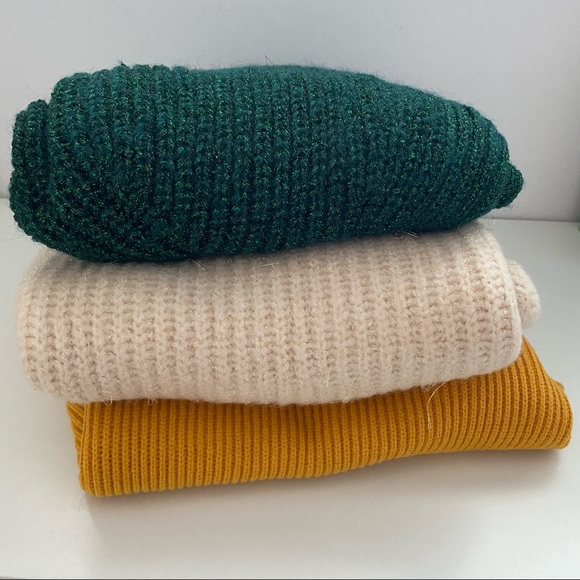 See U Soon Open Cardigan Bright Green With Lurex - Picture 5 of 6